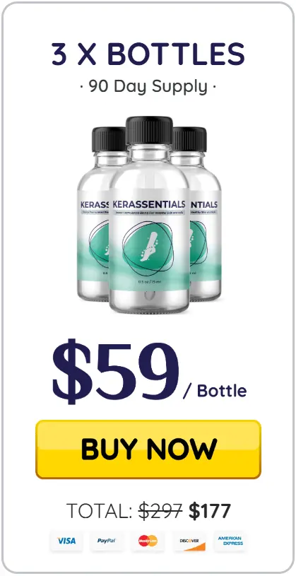 Kerassentials buy 3 Bottle